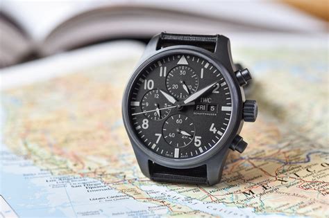 price of iwc top gun watch|iwc top gun 41 ceratanium.